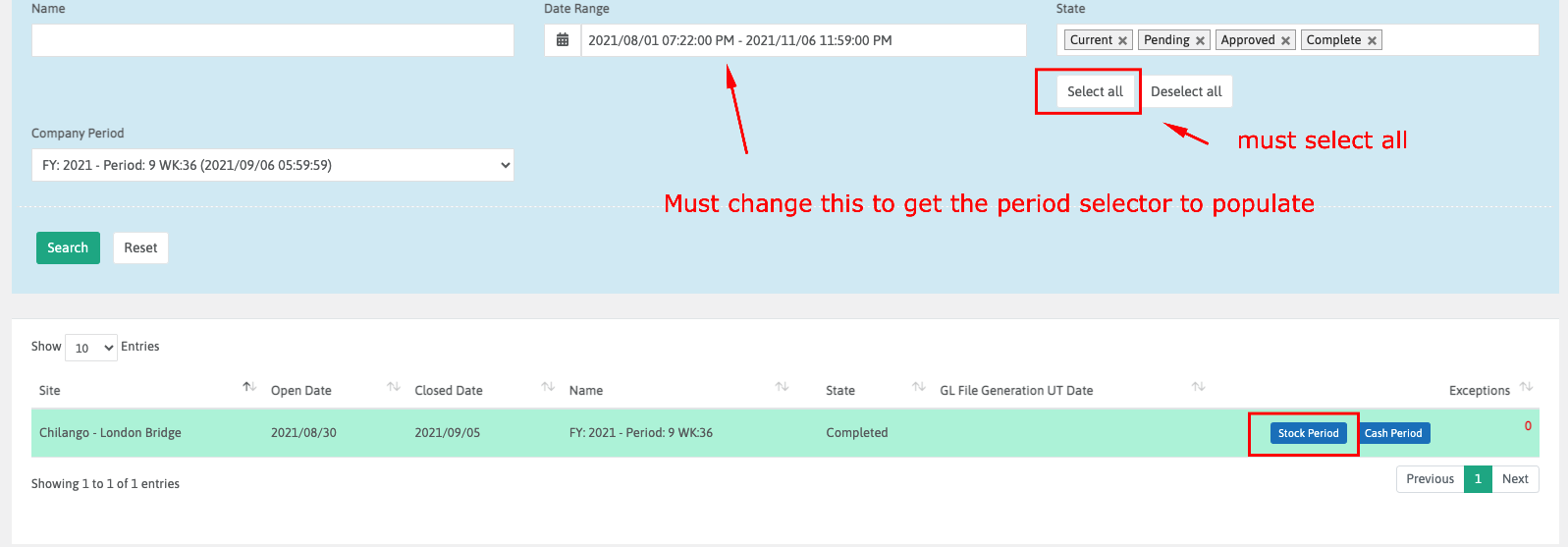 Centegra period management